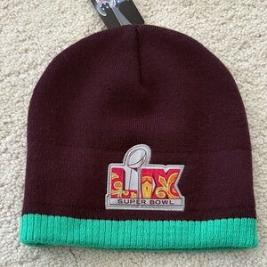 NWT NFL Super Bowl LIX Souvenir Beanie cap